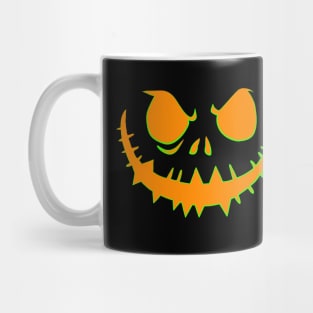 Pumpkin face halloween funny shirt and mask Mug